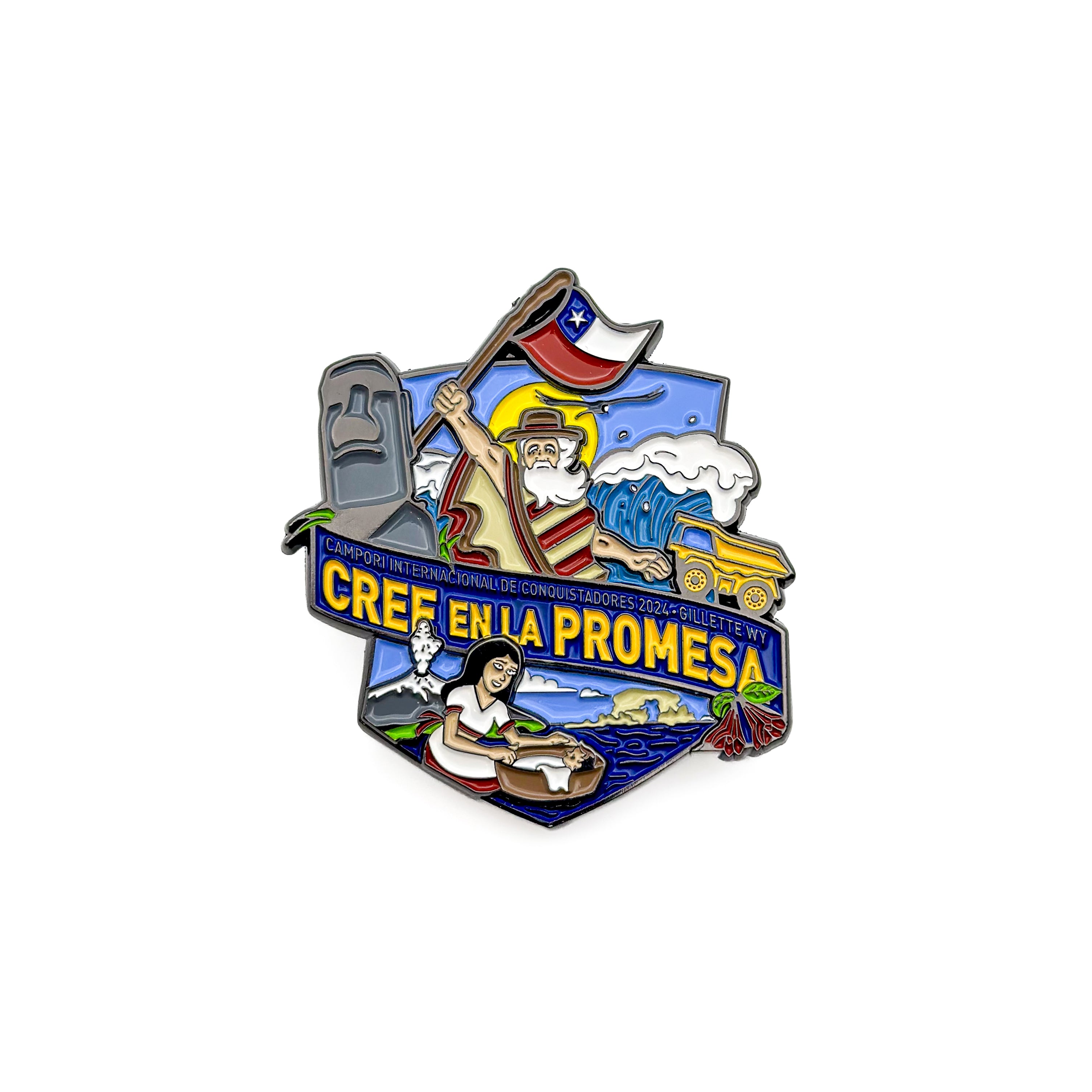 Believe the Promise 2024 Chile Edition Pin