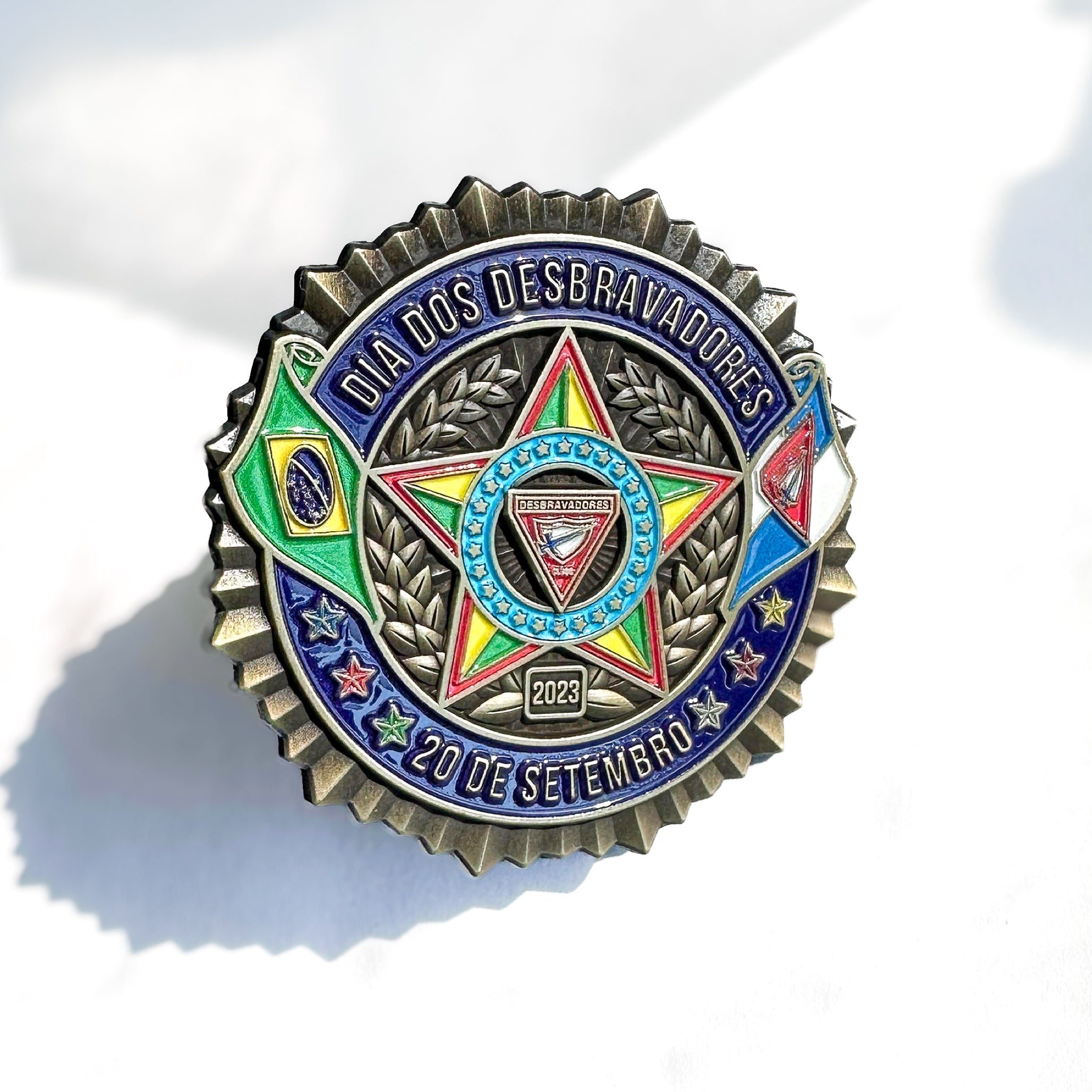 Brazil National Pathfinder Day Pin