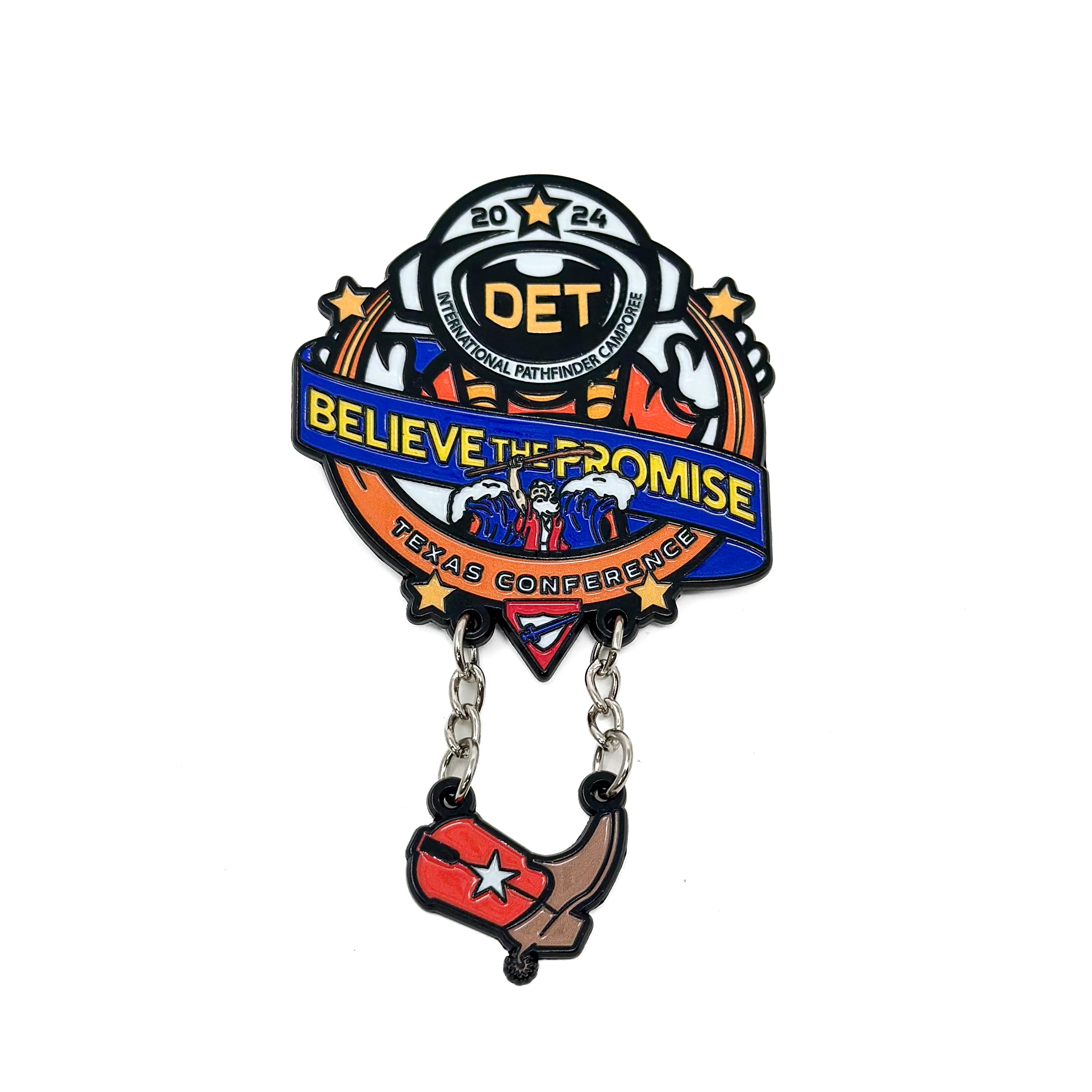 Believe the Promise 2024 Texas Conference Area Pin Set