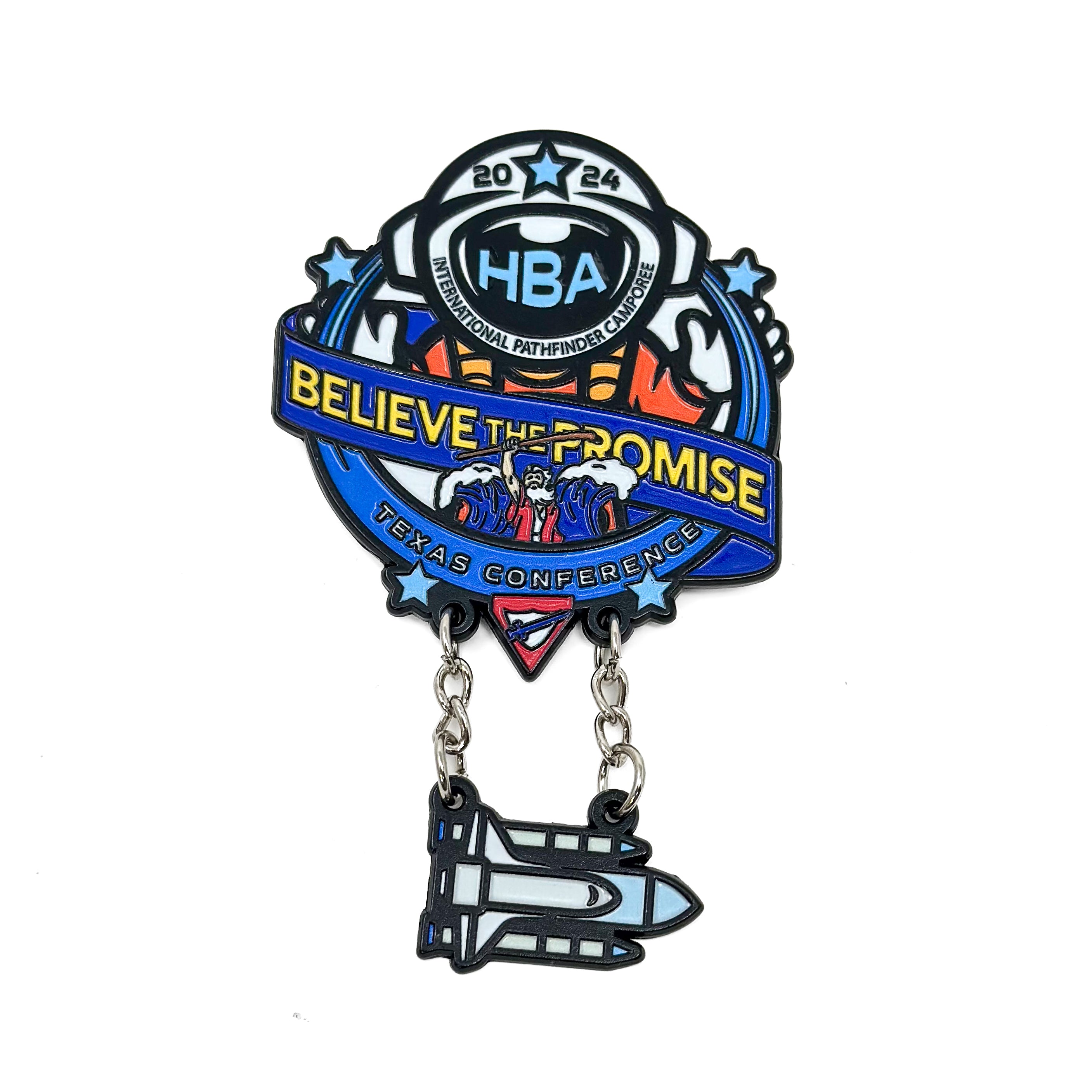 Believe the Promise 2024 Texas Conference Area Pin Set