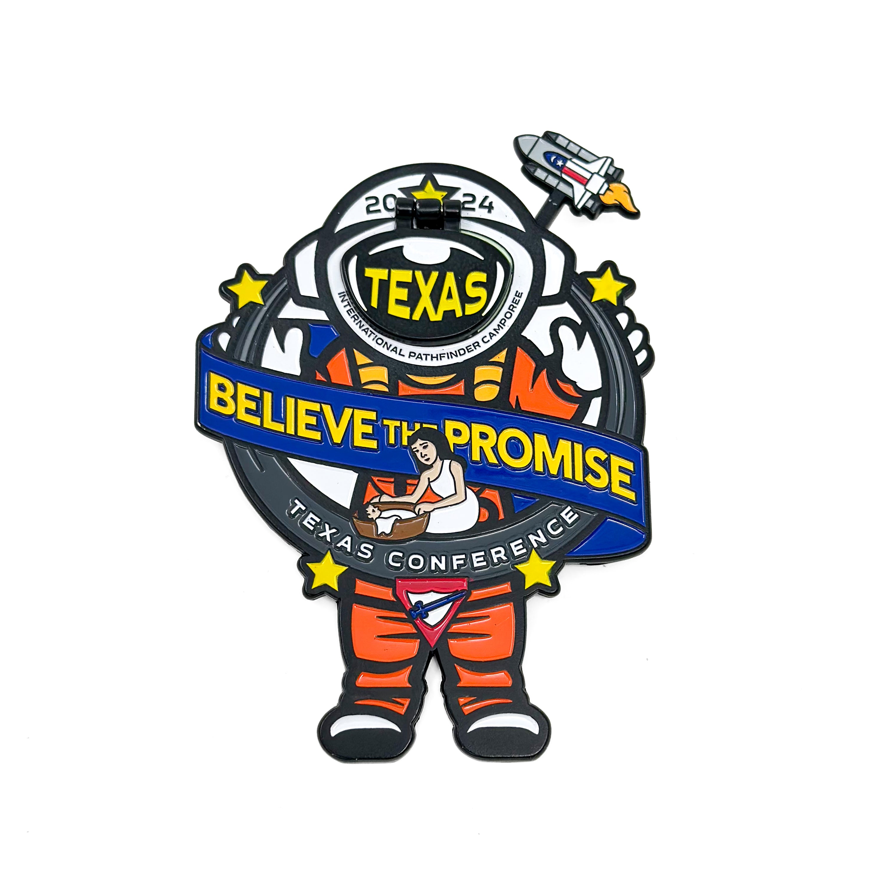 Believe the Promise 2024 Texas Conference Area Pin Set