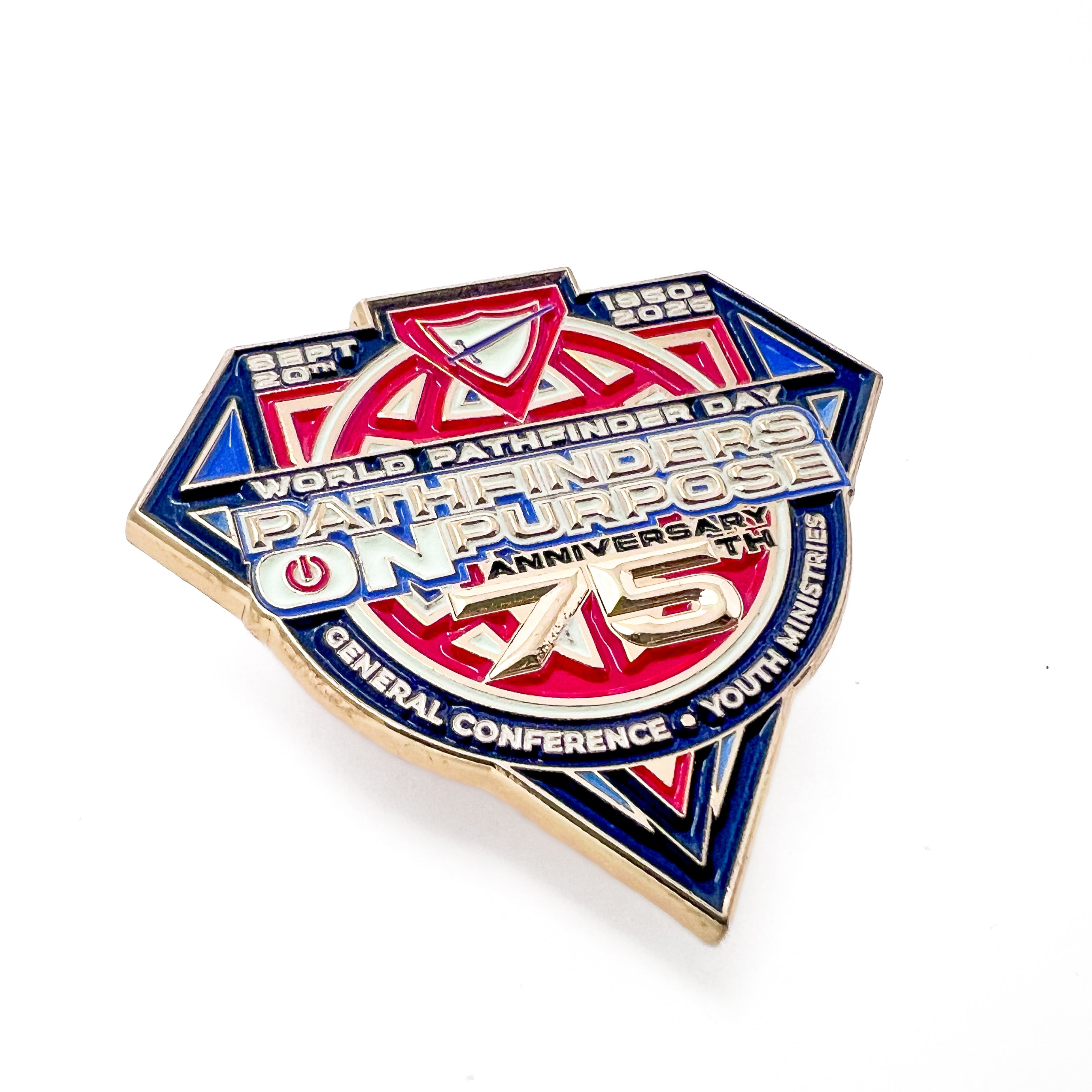 World Pathfinder Day 2025 "Pathfinders on Purpose" Pin