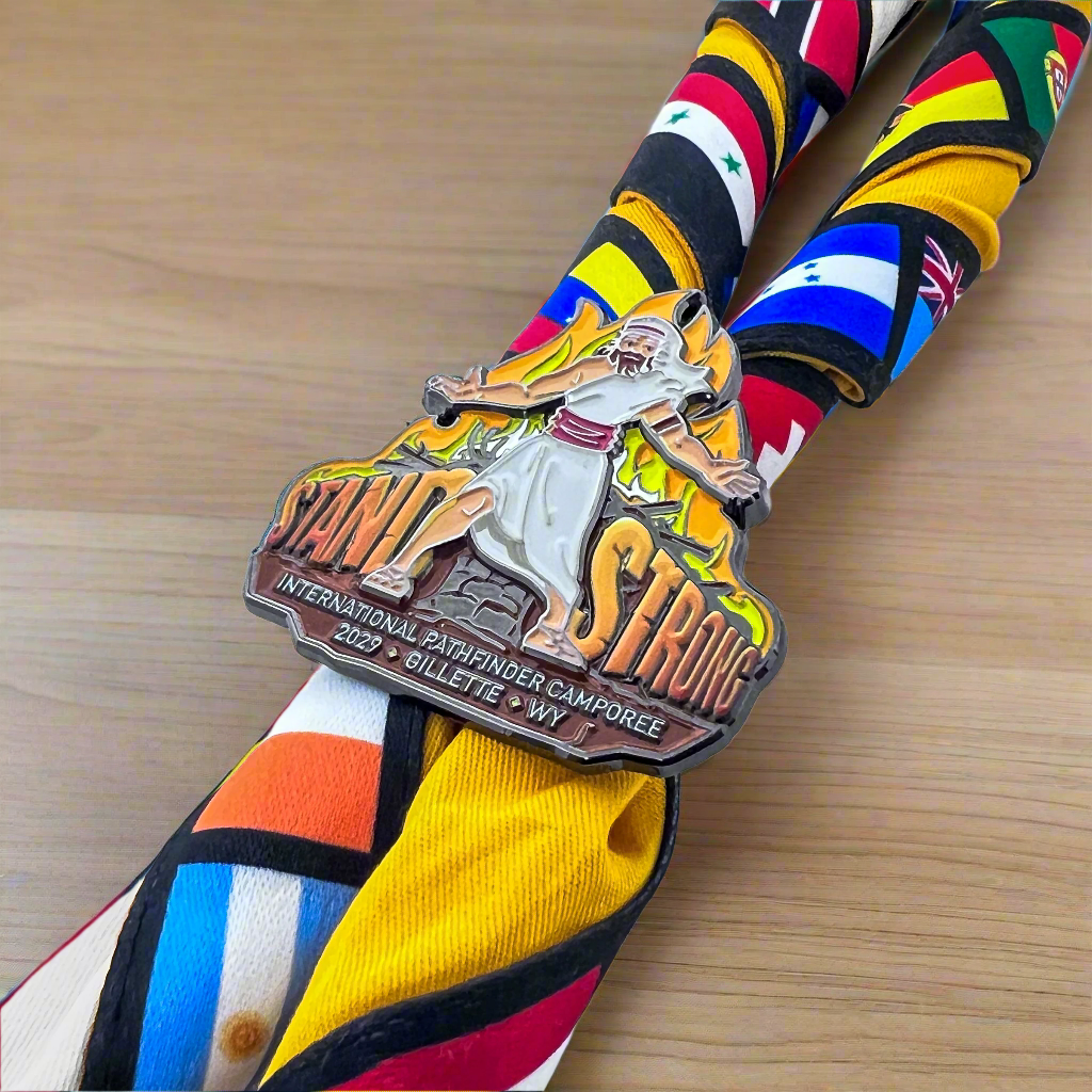 2029 Stand Strong International Pathfinder Camporee Scarf Slide