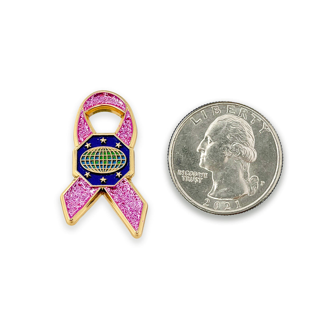 Master Guide Breast Cancer Awareness Lapel Pin
