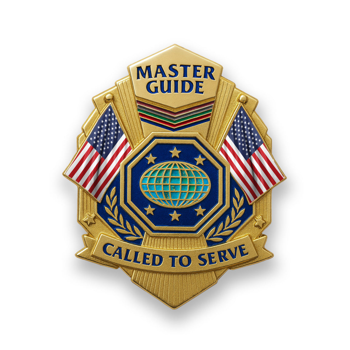 Master Guide 'Called to Serve" Honor Badge (USA)