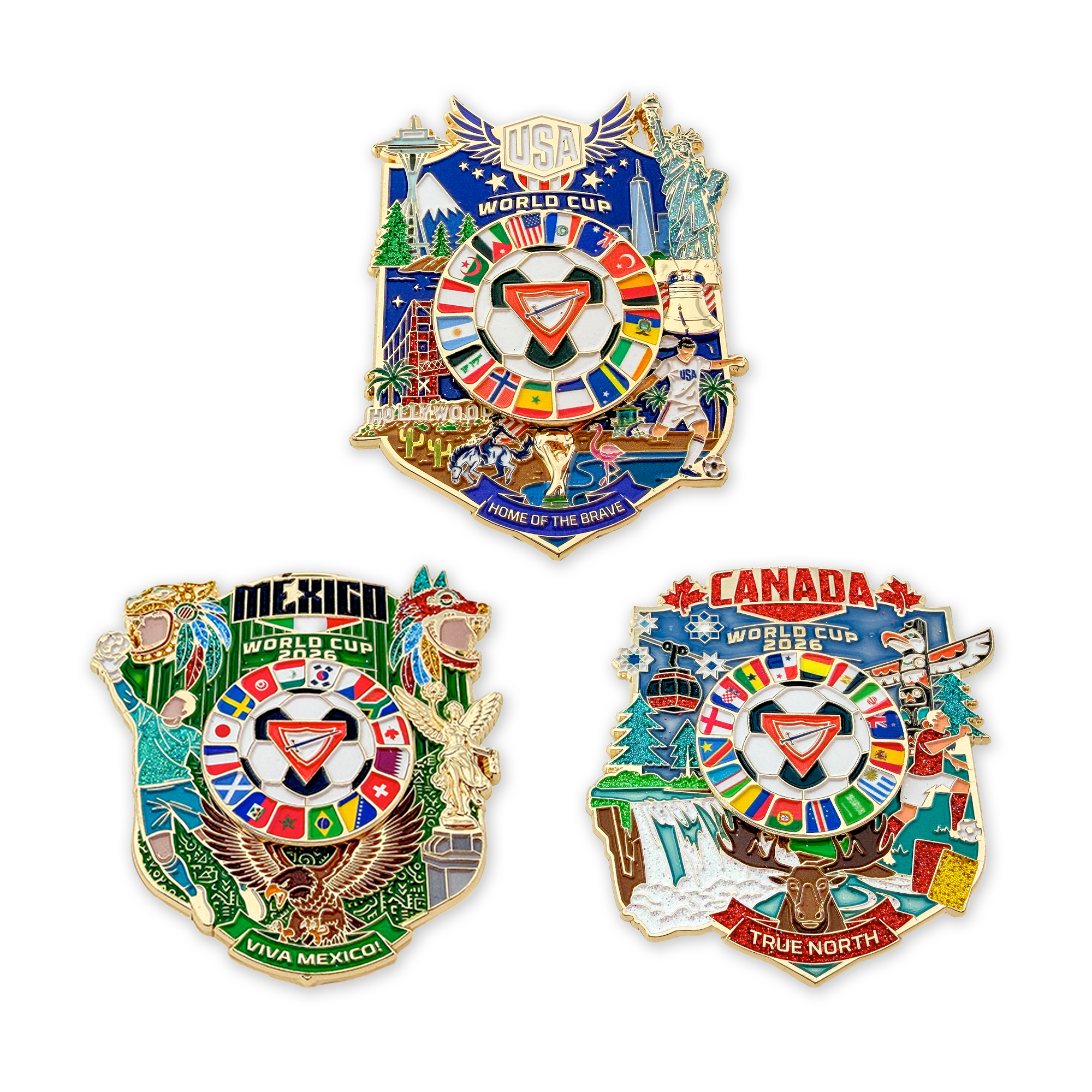 Pathfinder North America World Cup 2026 Pin Set (Limited Edition)