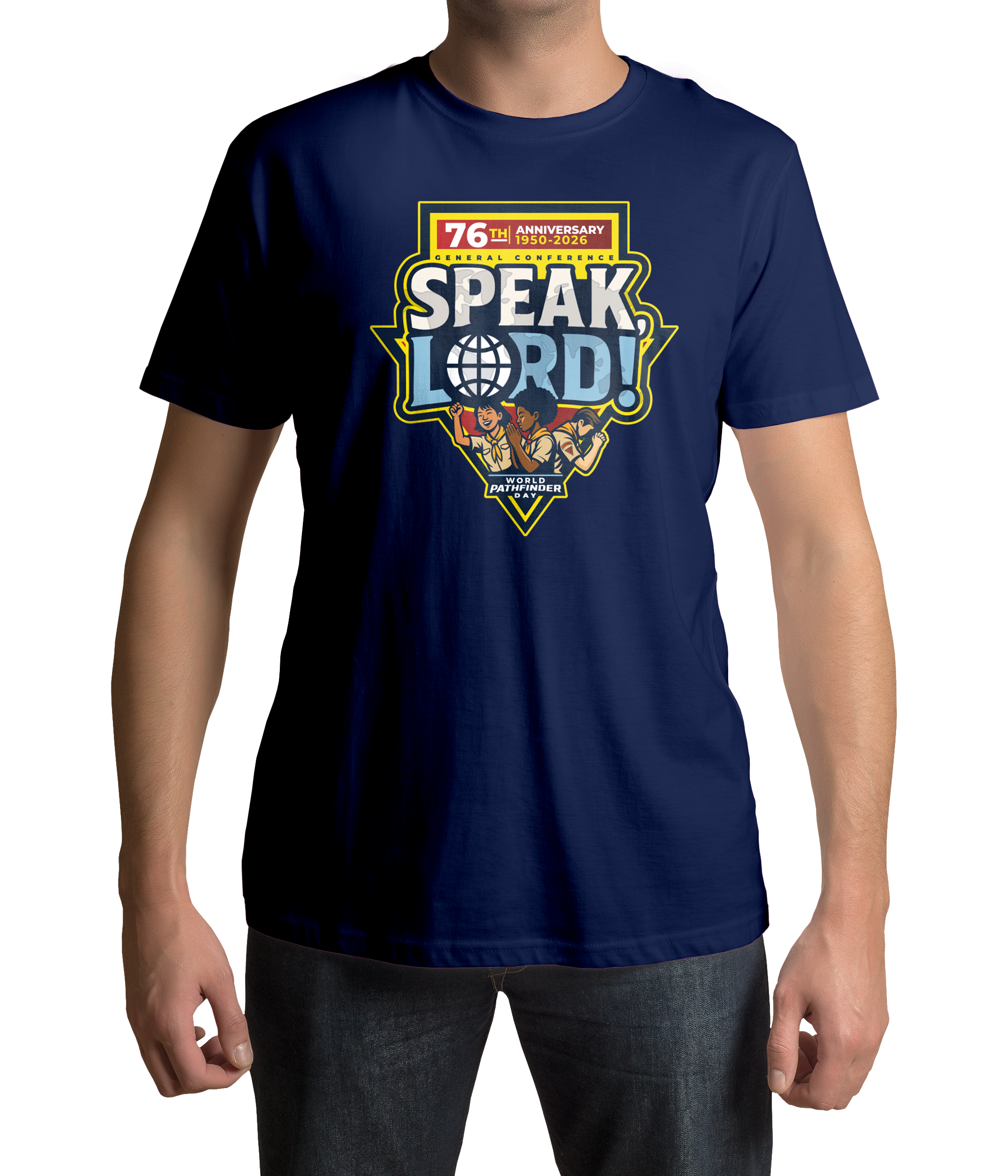 World Pathfinder Day 2026 "Speak Lord" T-shirt