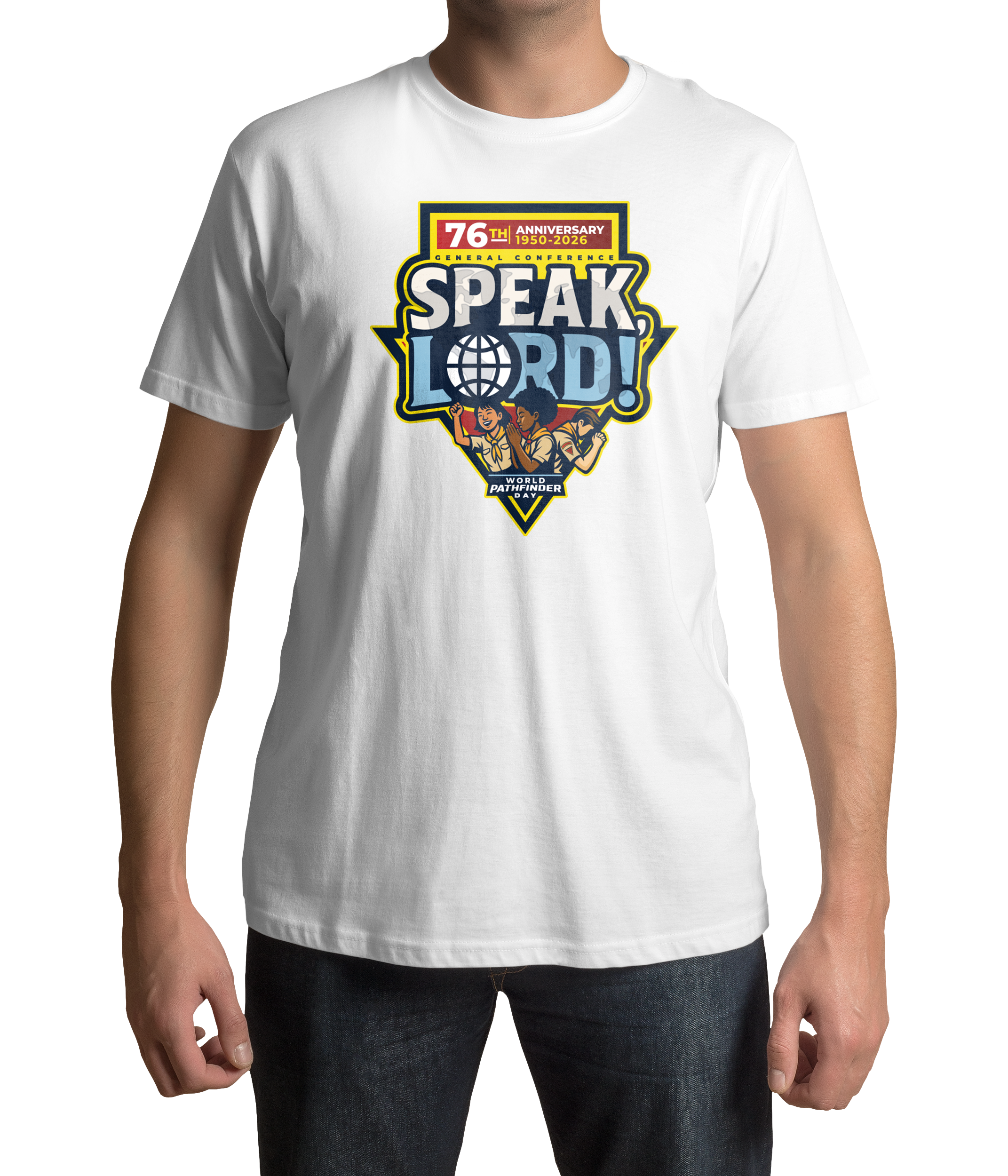 World Pathfinder Day 2026 "Speak Lord" T-shirt