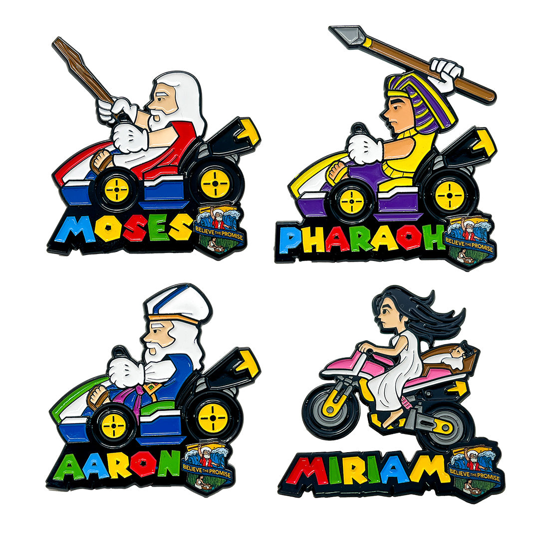 Moses Karts Believe the Promise 2024 Pin Set (Special Edition)