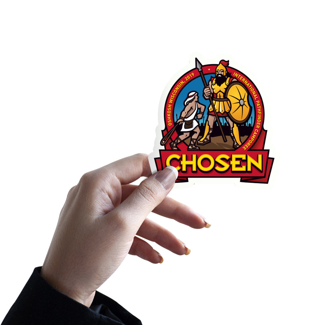 Chosen Pathfinder Camporee 2019 Sticker - Pinfinder Club