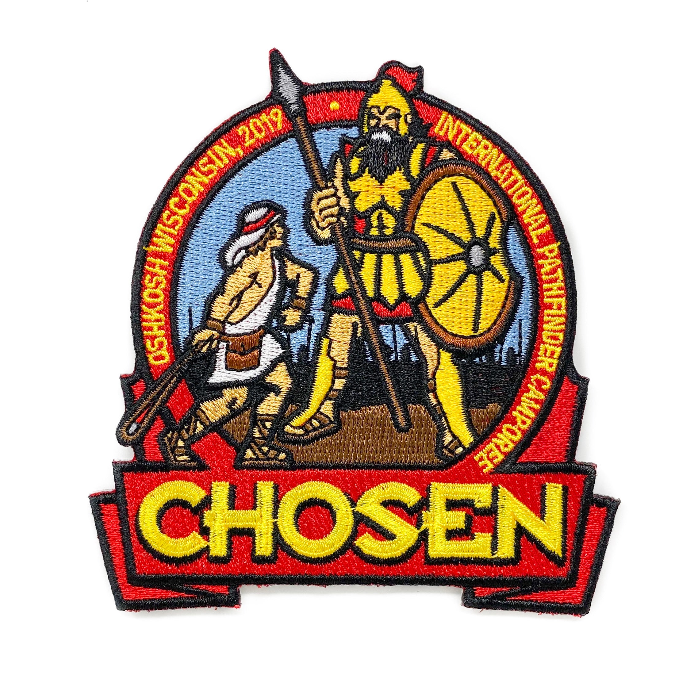 Chosen Oshkosh 2019 Pathfinder Camporee Patch - Pinfinder Club