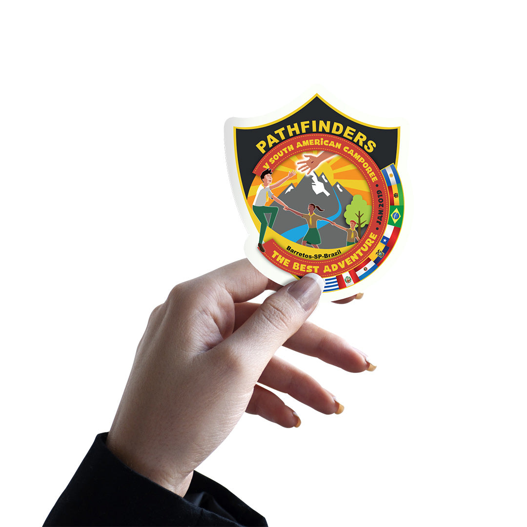 DSA Pathfinder & South American Camporee 2019 Sticker - Pinfinder Club